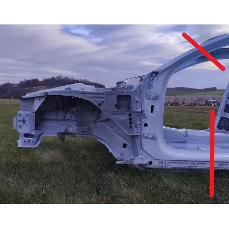 VOLVO V60 CC ĆWIARTKA PODŁUŻNICA LEWA PRZÓD 707