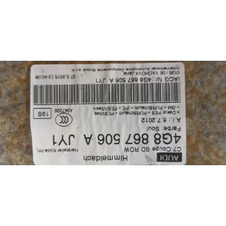 AUDI A7 PODSUFITKA SZYBERDACH 4G8867506A