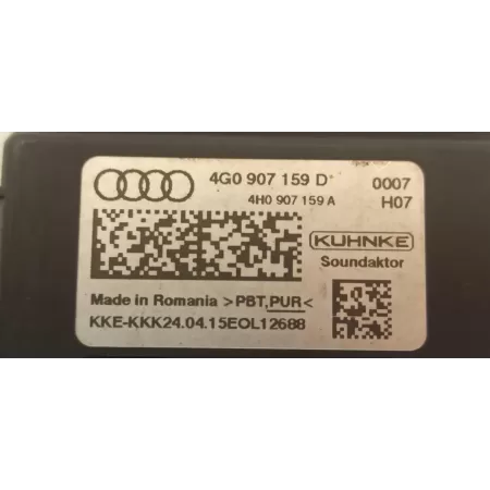 AUDI A7 4G MODUŁ DRZWIĘKU SILNIKA 4G0907159D