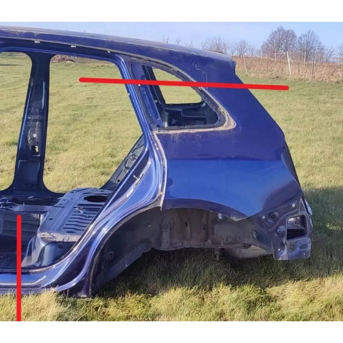 AUDI Q5 ĆWIARTKA BŁOTNIK LEWY TYŁ LX5Q