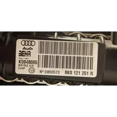 AUDI A5 8T WENTYLATOR CHŁODNICE 2.0B 8K0959501G 8K0121251R