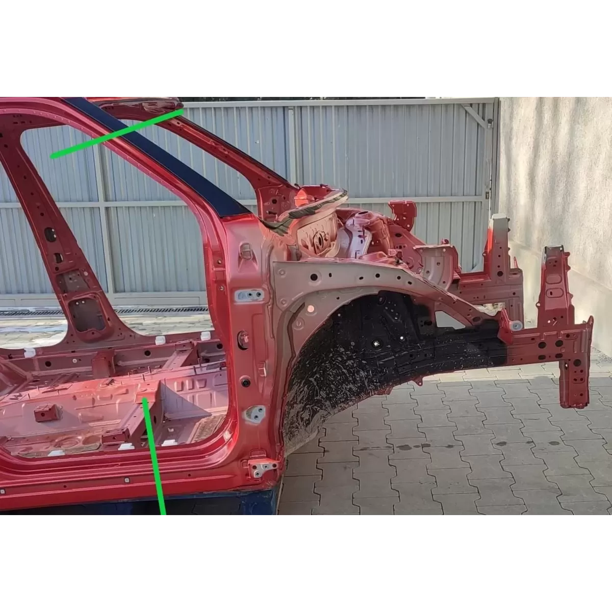 SUZUKI SWIFT VII MK9 ĆWIARTKA PODŁUŻNICA PRAWA PRZÓD