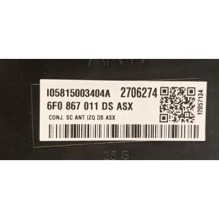 SEAT ARONA 2024 BOCZEK DRZWI LEWY PRZÓD 6F0867011DS