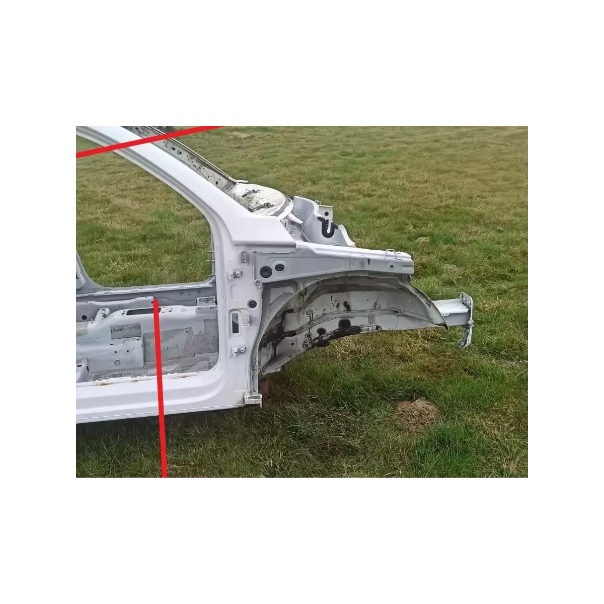 VW TIGUAN 5N0 ĆWIARTKA PODŁUŻNICA PRAWY PRZÓD LB9A
