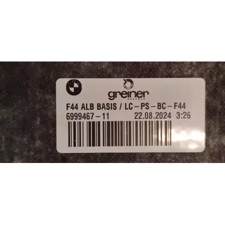 BMW F44 218I PÓŁKA BAGAŻNIKA 6999467