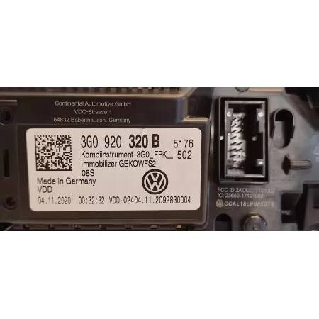 VW TIGUAN II LICZNIK VIRTUAL KOKPIT ZEGARY 3G0920320B