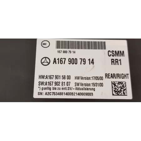 MERCEDES GLE53 W167 MODUŁ FOTELA A1679007914