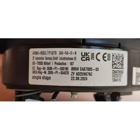 BMW F44 218I PODUSZKA AIRBAG KIEROWCY 5A67BB5