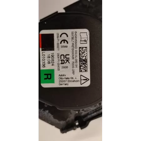 BMW F44 218I PAS BEZPIECZEŃSTWA PRAWY TYŁ 7488774