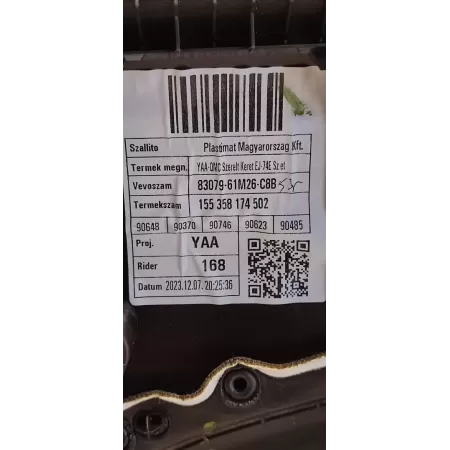 SUZUKI S-CROSS SX-4 BOCZEK DRZWI PRAWY PRZÓD 83711-61M0