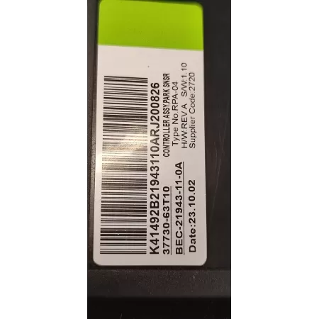 SUZUKI SX4 S-CROSS MODUŁ PDC PARKOWANIA 37730-63T10