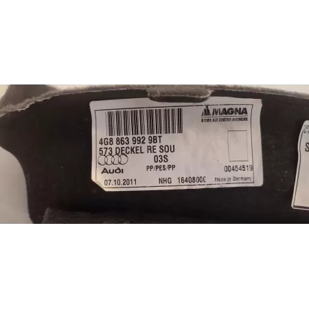 AUDI A7 4G ZAŚLEPKA BOCZKA BAGAŻNIKA PRAWA 4G8863992