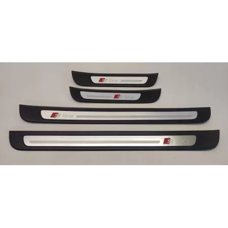 AUDI A7 4G LISTWY PROGOWE KOMPLET S-LINE 4G8853373B 4G8853374B