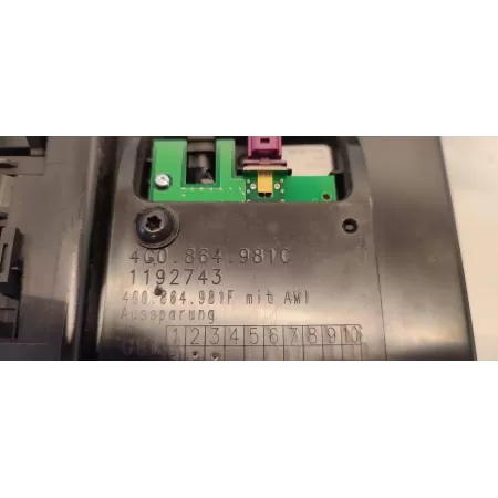 AUDI A7 4G ŁADOWARKA INDUKCYJNA SCHOWEK 4G0864981C