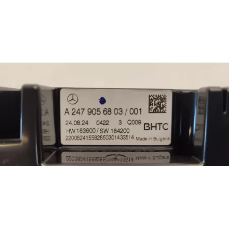 MERCEDES W247 PANEL KLIMATYZACJI A2479056803