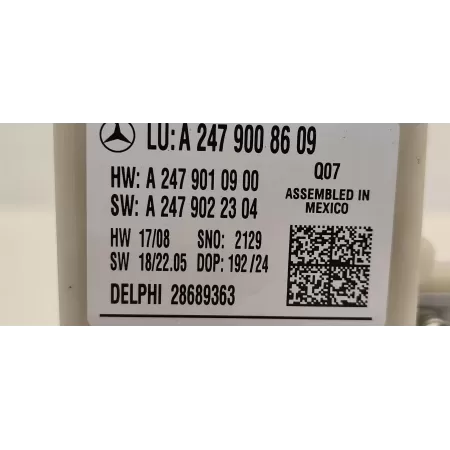 MERCEDES W247 MODUŁ OTWIERANIA KLAPY BAGAŻNIKA A2479010900