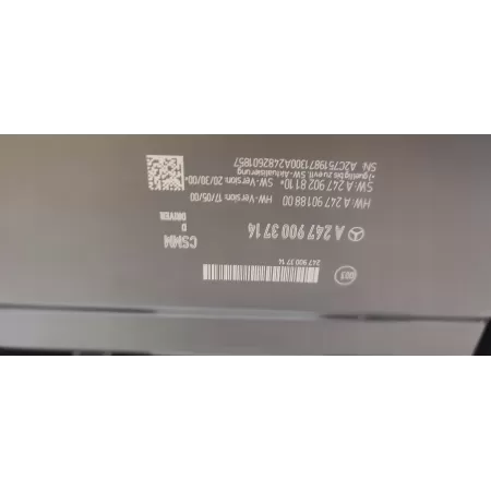 MERCEDES W247 FOTELE KANAPA 2024 A2479003714 A2479005707 TYLKO 200KM