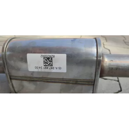 MERCEDES W247 WYDECH TŁUMIK KOMPLETNY A1774904403 A2474912400