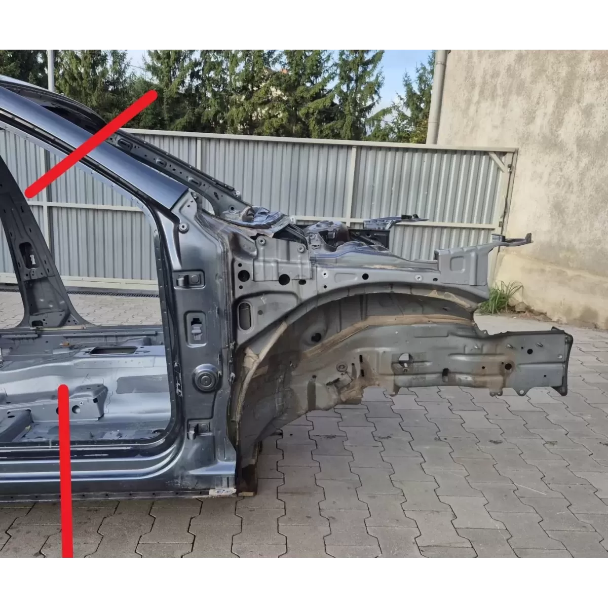 CUPRA FORMENTOR ĆWIARTKA PODŁUŻNICA PRAWY PRZÓD S7H 2024