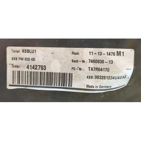 BMW F44 218I ZBIORNIK PALIWA 7460936 7300472