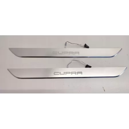 CUPRA FORMENTOR LISTWY NAKŁADKI PROGU KOMPLET PRZÓD 5FA947417E
