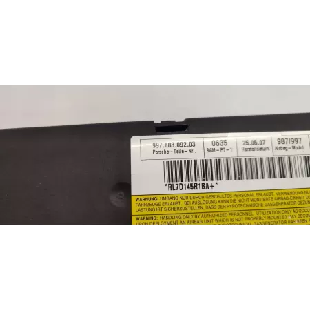 PORSCHE CAYMAN S PODUSZKA AIRBAG DRZWI PRAWA 99780309203