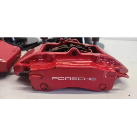 PORSCHE CAYMAN S 987 ZACISKI HAMULCOWE TARCZE TYŁ KOMPLET 99635142511