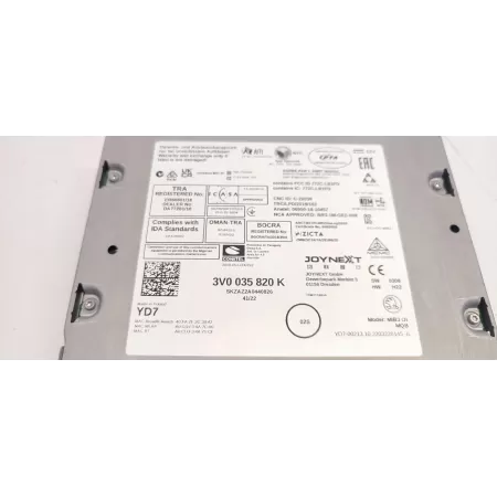 SKODA KAROQ CZYTNIK NAWIGACJI 3V0035820K