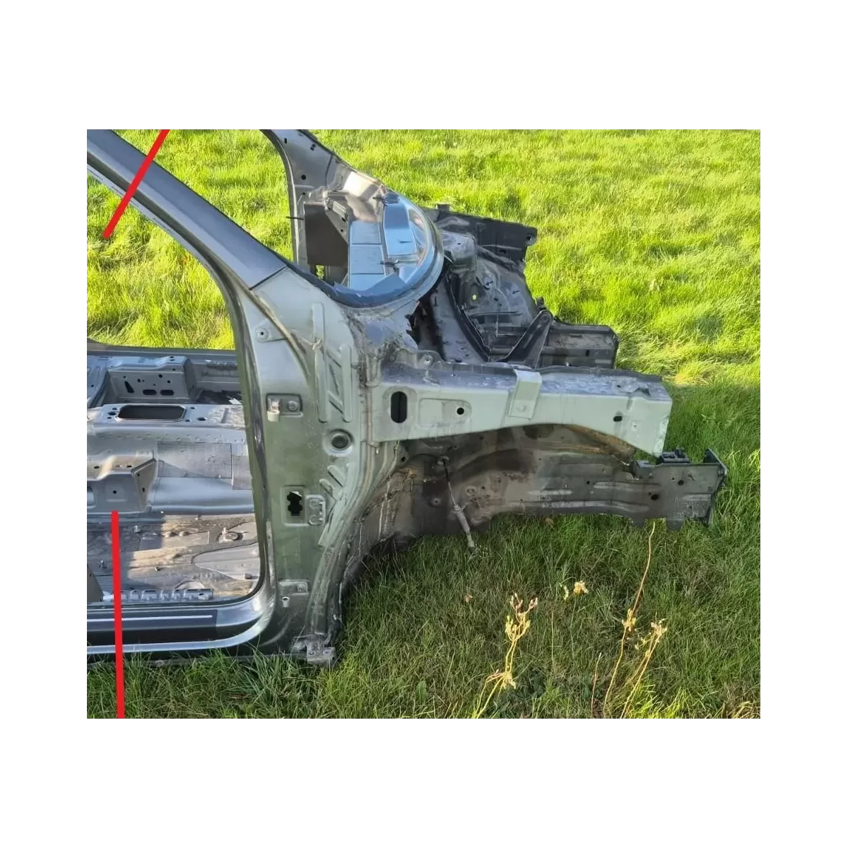 VW TIGUAN II ĆWIARTKA PODŁUŻNICA PRAWA PRZÓD R7H/LR7H