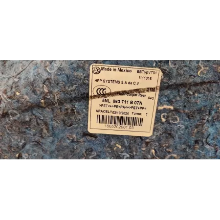 VW TIGUAN ALLSPACE WYKŁADZINA BAGAŻNIKA WYGŁUSZENIE 5NL863711B 5NL863741A