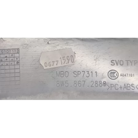 AUDI A4 B9 OSŁONA SŁUPKA PRAWY TYŁ 8W5867288B