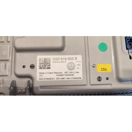 VW TIGUAN II EKRAN WYŚWIETLACZ NAWIGACJI 5G6919605B