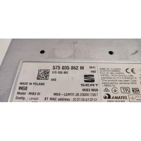 SEAT TARRACO CZYTNIK NAWIGACJI 575035862M
