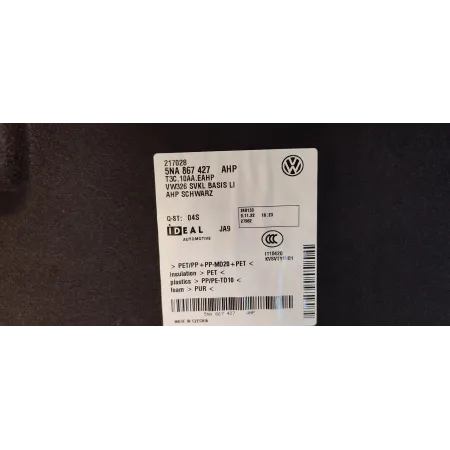 VW TIGUAN II BOCZEK BAGAŻNIKA LEWY 5NA867427