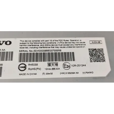 VOLVO XC40 WZMACNIACZ 32265284